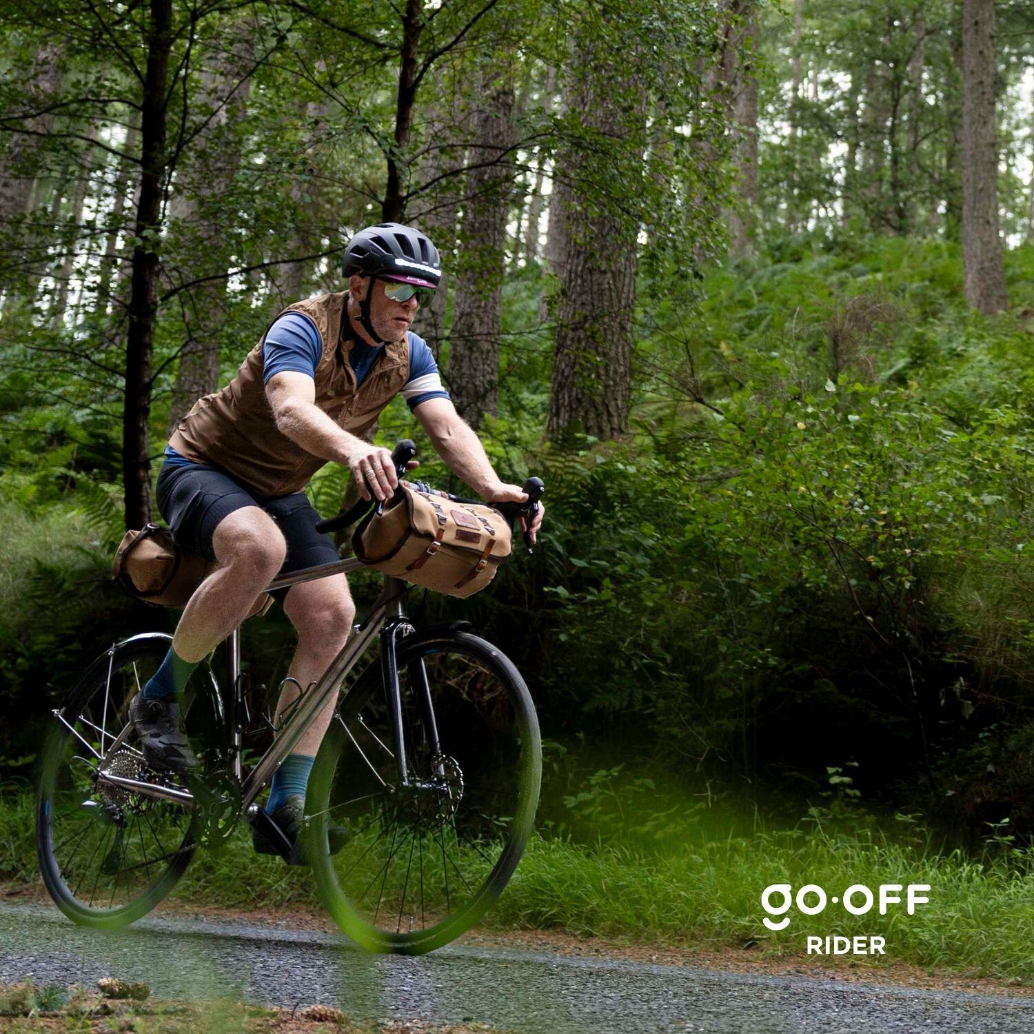 GO-OFF RIDER noir – éclairage avant/arrière – visière – taille L 2/7
