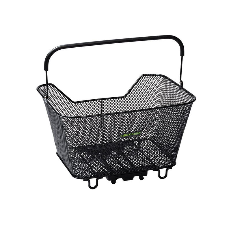 Panier pour bicyclette Snap-it petit - noir