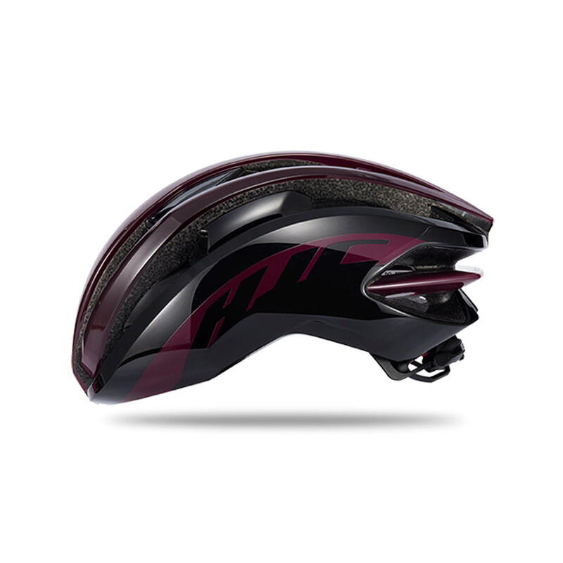 IBEX Road Helm - Gloss Burgundy / Black