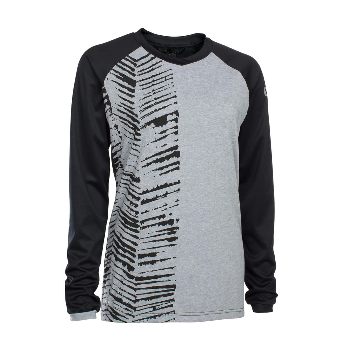 ION Tee LS Scrub AMP WMS - Grijs gemêleerd