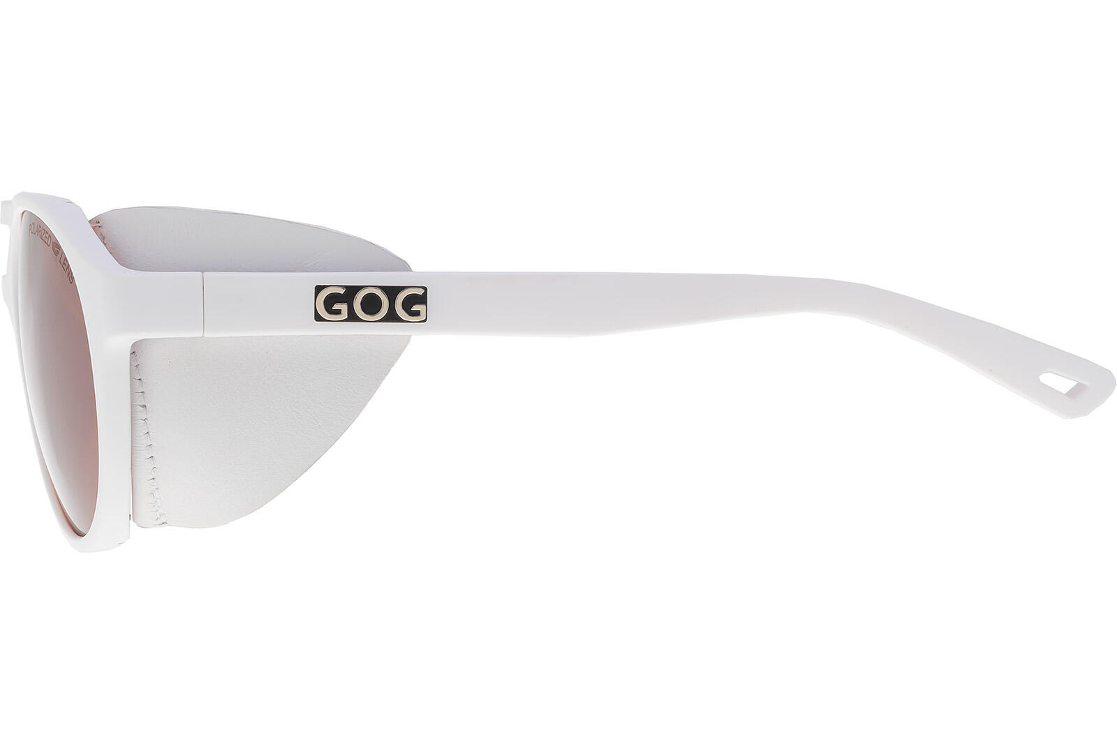 Okulary z polaryzacją GOG Nanga - matt white/reflex silver 4/7