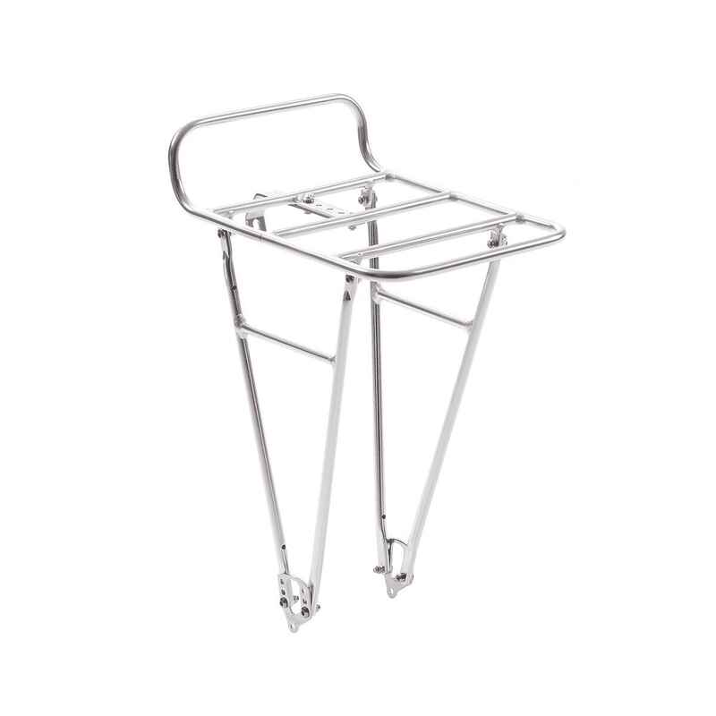 Commuter Front Rack Aluminium - Poliert
