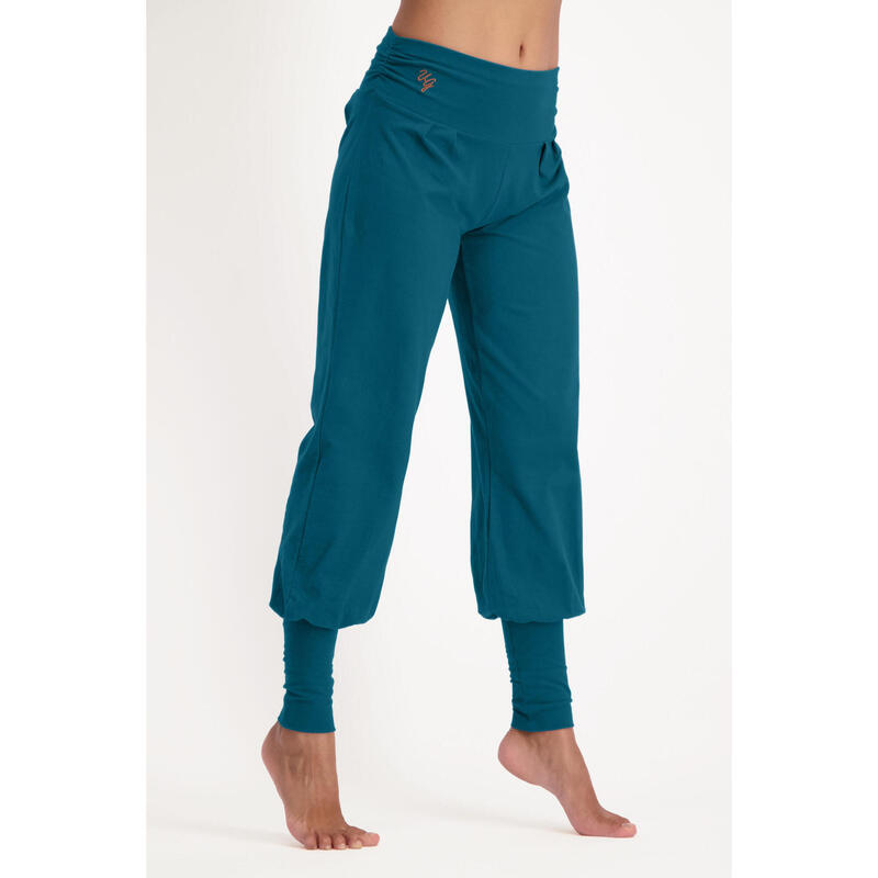Dakini - Pantalon Aladdin ample confortable - Lagoon - Bleu pétrole