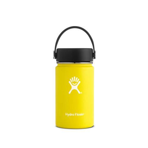 Hydro Flask - 12 oz 寬闊開口 細Size小型方便易携 暖水瓶 - 檸檬黃色