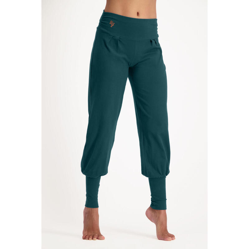 Dakini - Pantalon Aladdin ample confortable - Pine - Vert émeraude