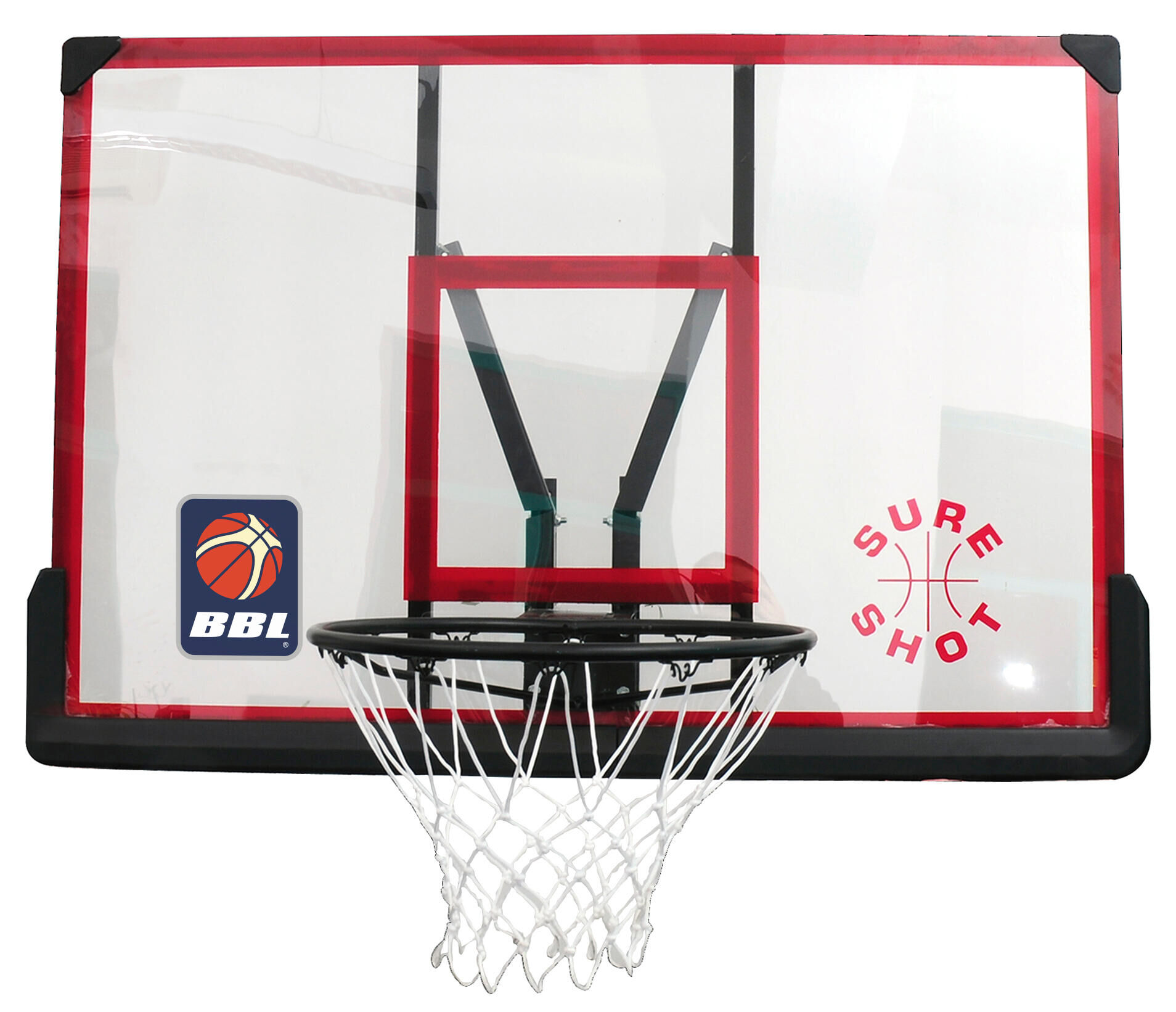 SURE SHOT Sure Shot Acrylic Backboard and Ring with Wall Mount