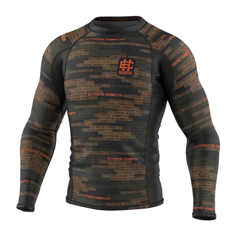 Rashguard do MMA męski z długim rękawem EXTREME HOBBY PARACORD