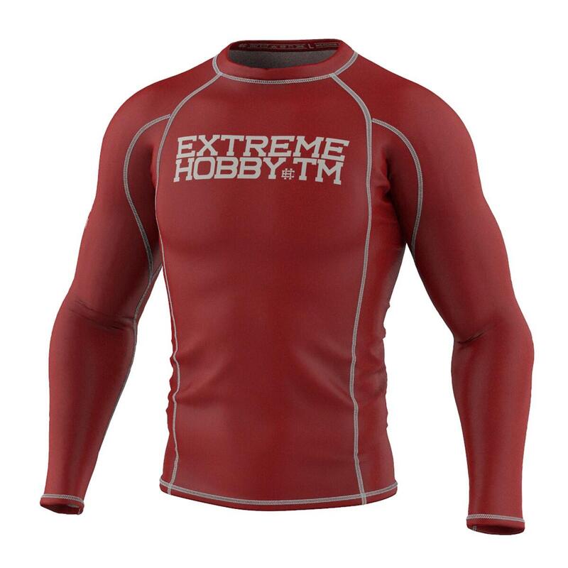 Rashguard do MMA męski z długim rękawem EXTREME HOBBY TRACE