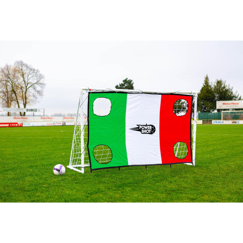 Schietwand voor doel 2,4 x 1,5 m - Italiaanse vlag