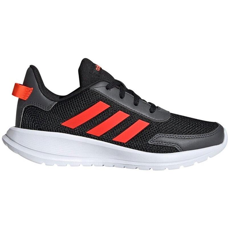 Buty dla dzieci adidas Tensaur Run K czarno-pomarańczowe EG4124