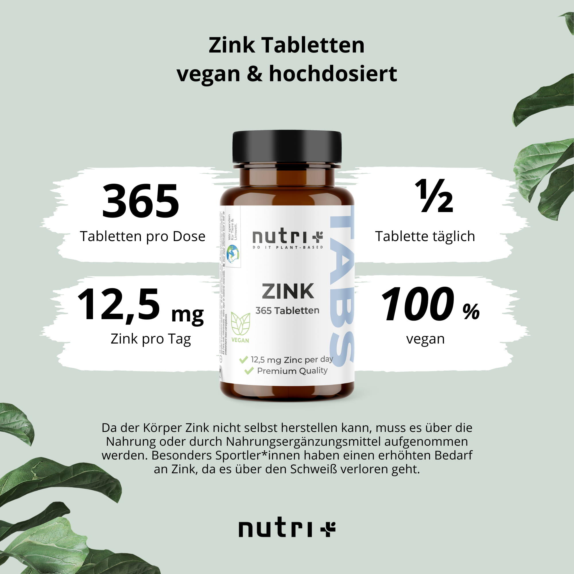 Zink - 365 Tabletten 3/6