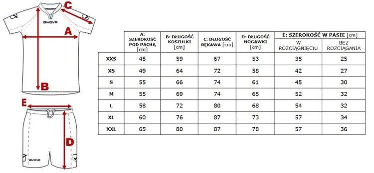 Damski komplet siatkarski koszulki + spodenki Kit Muro czerwono-biały