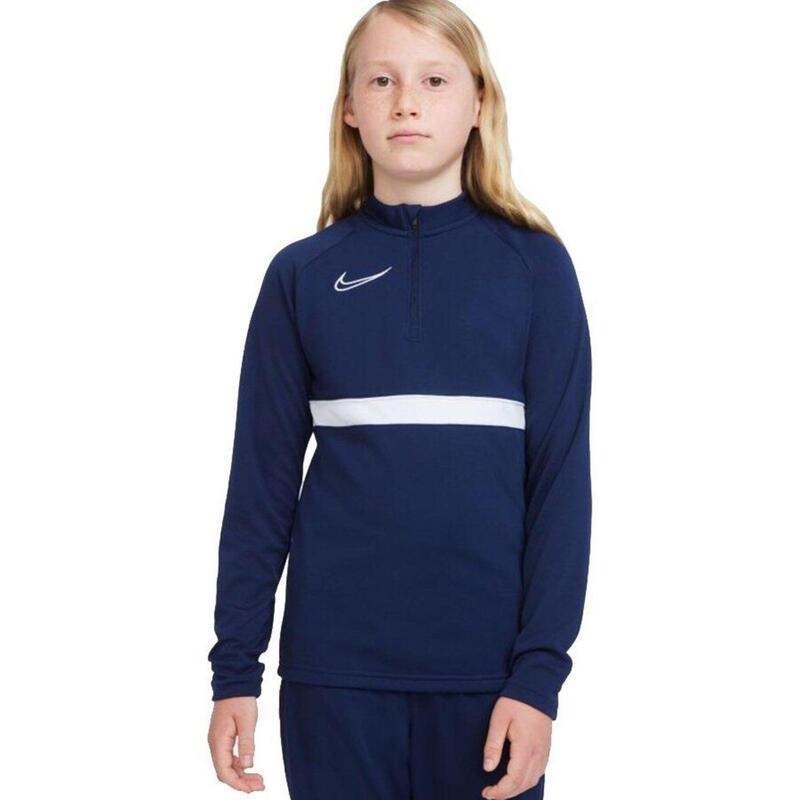 Bluza dla dzieci Nike Academy 21 Dril Top granatowa CW6112 451