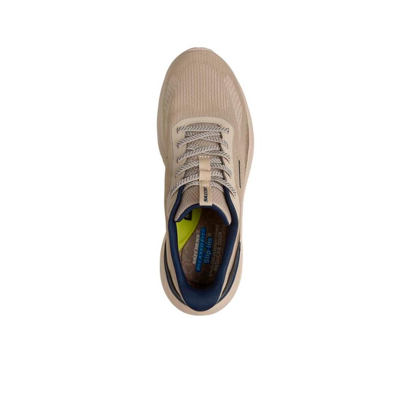 Zapatillas Hombre Skechers Garner - Ellis Marrón 3/4