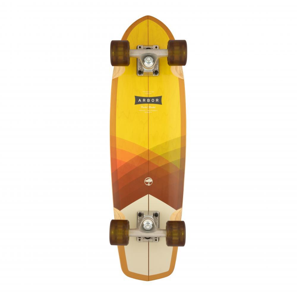 ARBOR SKATEBOARDS Pocket Rocket Cruiser Complete Longboard - Foundation 2022