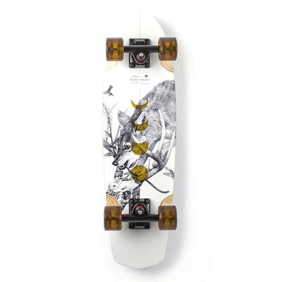 Arbor pocket rocket bamboo 'zoe keller' 27" wit cruiserboard
