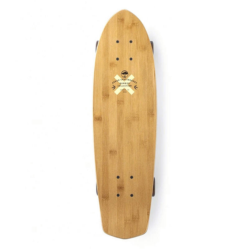 Pocket Rocket Bamboo Cruiser Complete Longboard 2/4