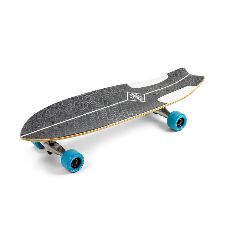 Mindless Surf Skate Fish Tail Weiß 29.5" Longboard