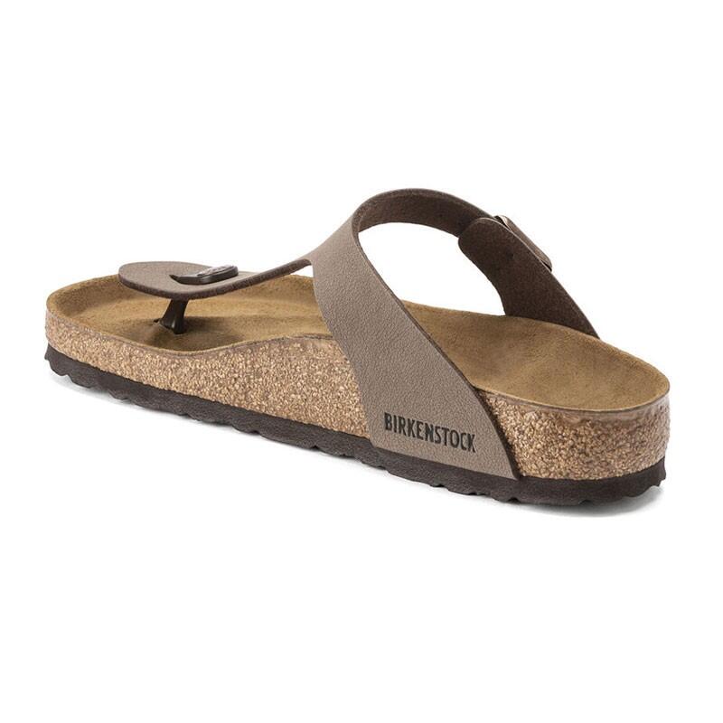 Sandali Uomo Birkenstock Gizeh Marrone 5/7