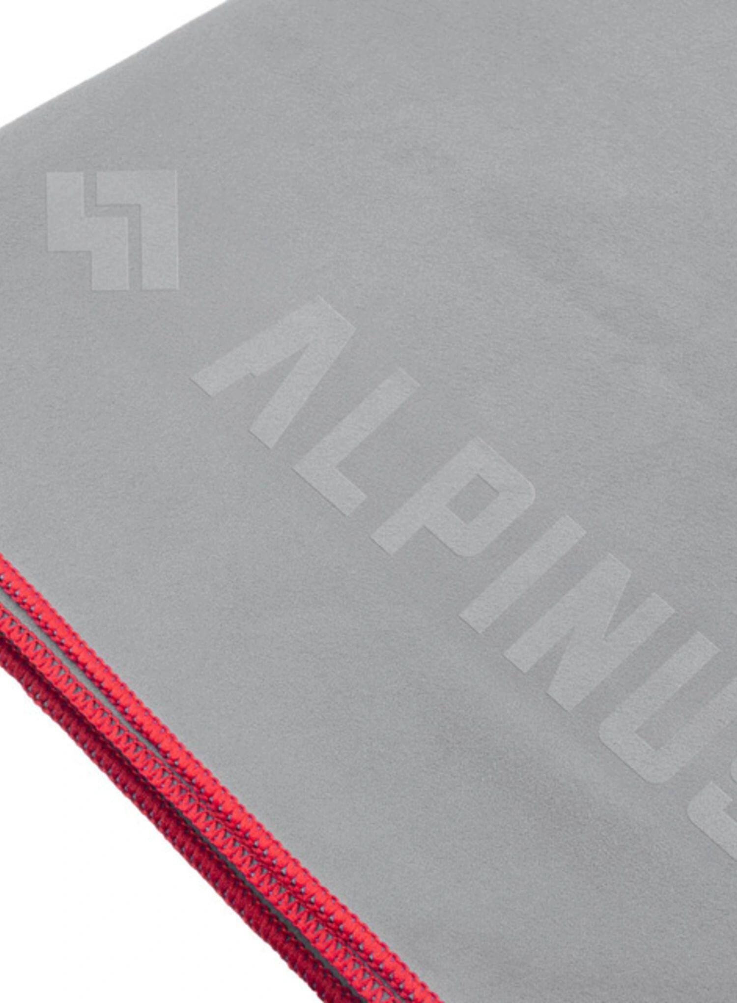 Reishanddoek Alpinus Alicante 40x80cm grijs 6/6
