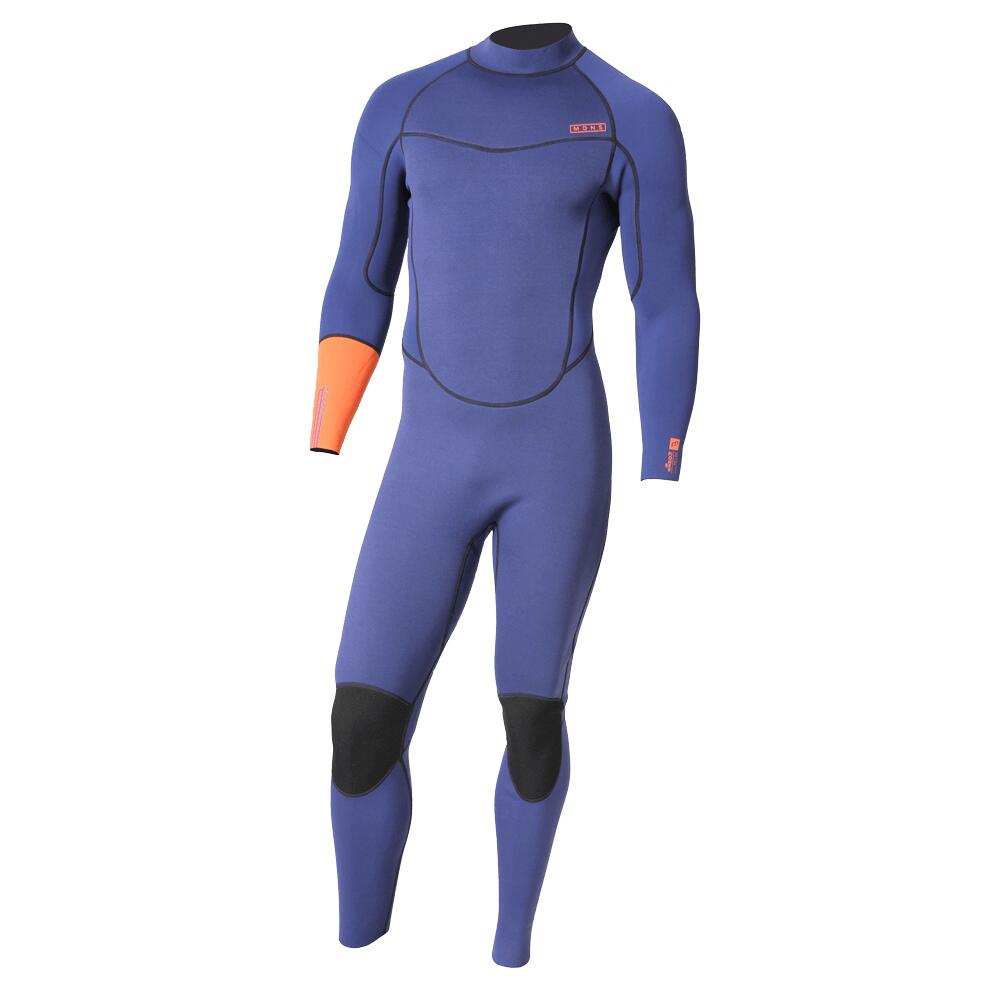 4/3 Pioneer - Zip Dos L/S Combinaison Surf Garçon 3/7