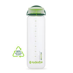 Water Bottle Recon 1L Clear/Evergreen & Lime BR02