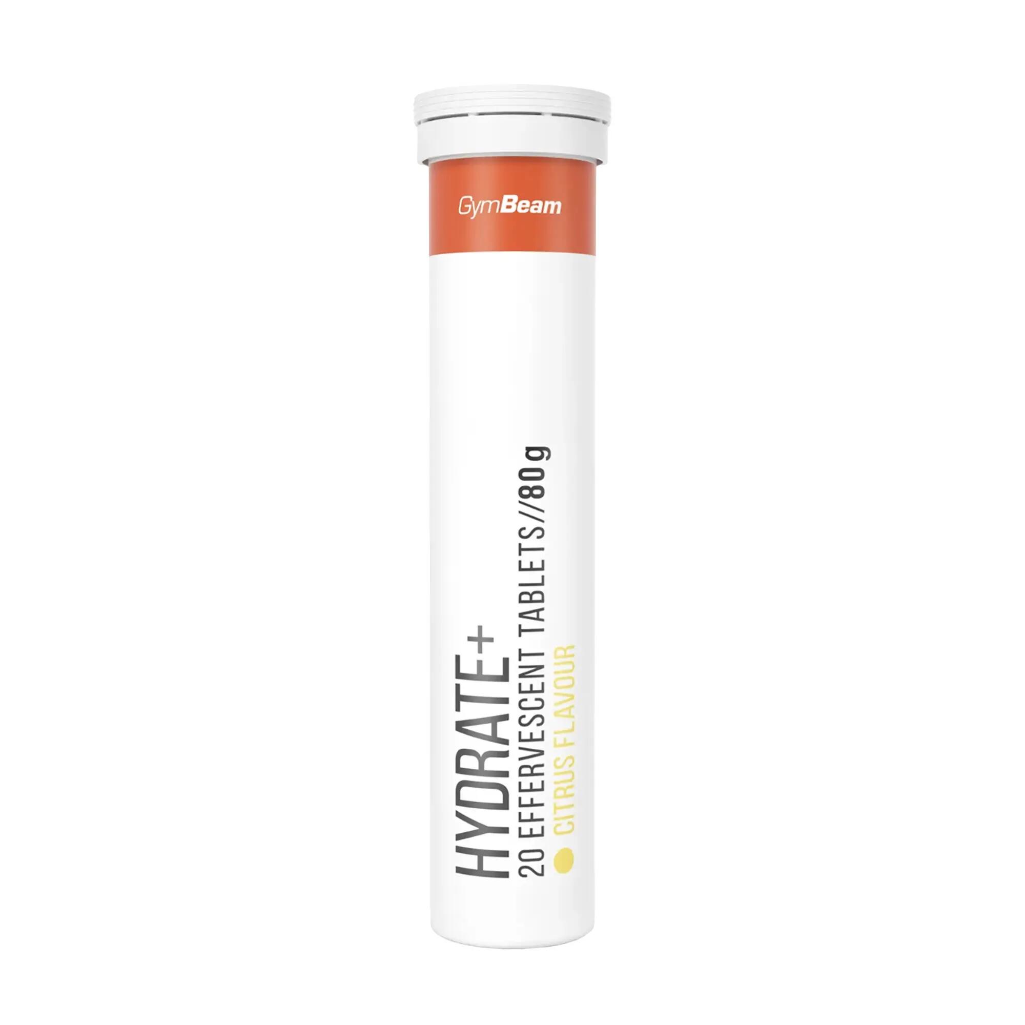 Witamina B GymBeam Hydrate+ 20 tabletek citrone 2/2
