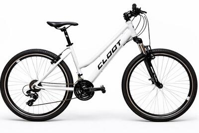Cloot fiets 26" sport mtb trail 6.0 wit 9-12 jaar