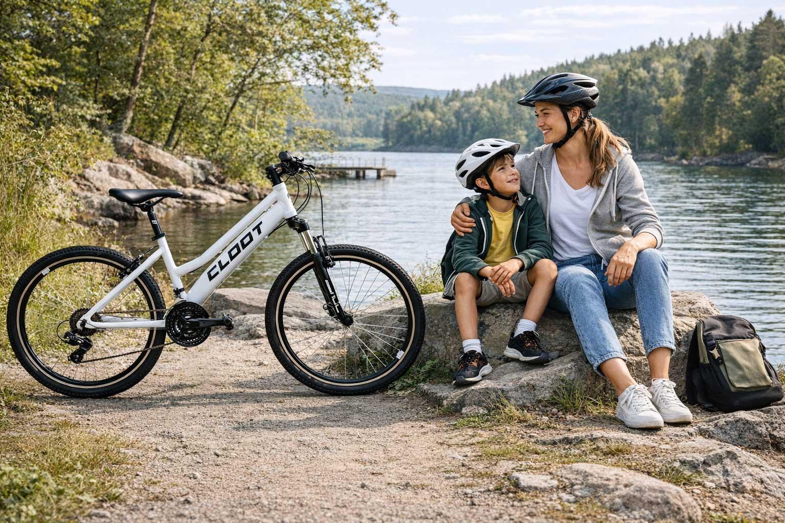 CLOOT Bicicleta BTT 26" SPORT TRAIL 6.0 Branco  9-12 Anos 6/6
