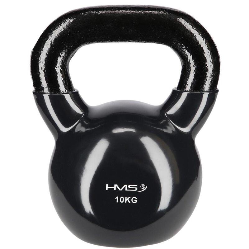 Gietijzeren kettlebell met vinyl coating HMS KNV