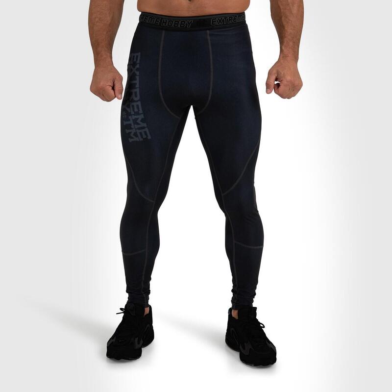 Legginsy do MMA męskie EXTREME HOBBY TRACE termoaktywne