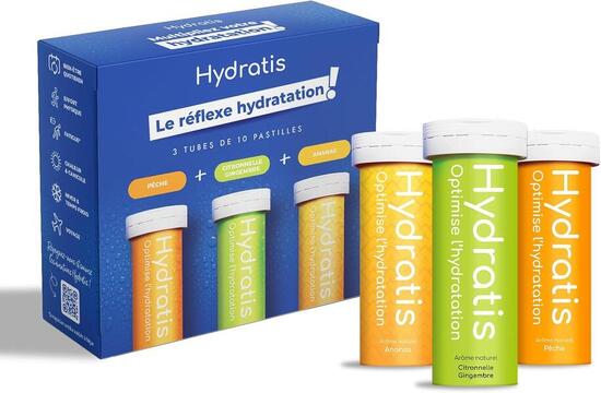Pack Isotonique Électrolytes - Mix 3 Saveurs - Mini Tubes Été