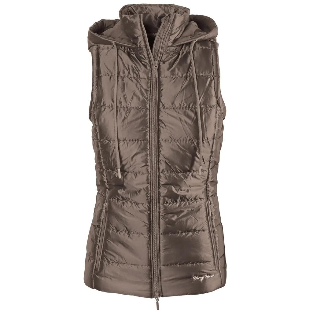 Women's sleeveless hooded down jacket Harry's Horse Sporty Scotti