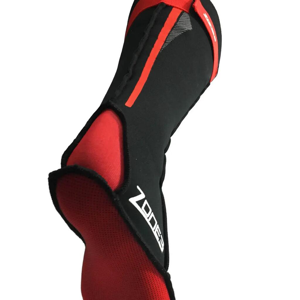 Neoprene Socks Adult BLACK/RED