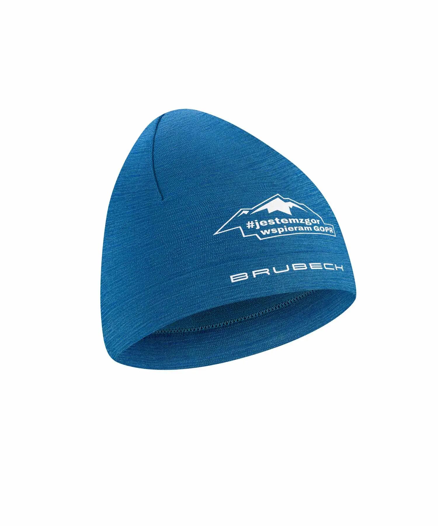 Czapka wełniana unisex jednowarstwowa Brubeck #JESTEMZGOR #WSPIERAMGOPR 2/3