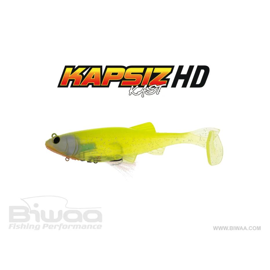 Leurre souple Biwaa Kapsiz Kast HD 19 cm, 80 g, Ghost Chart 1/1