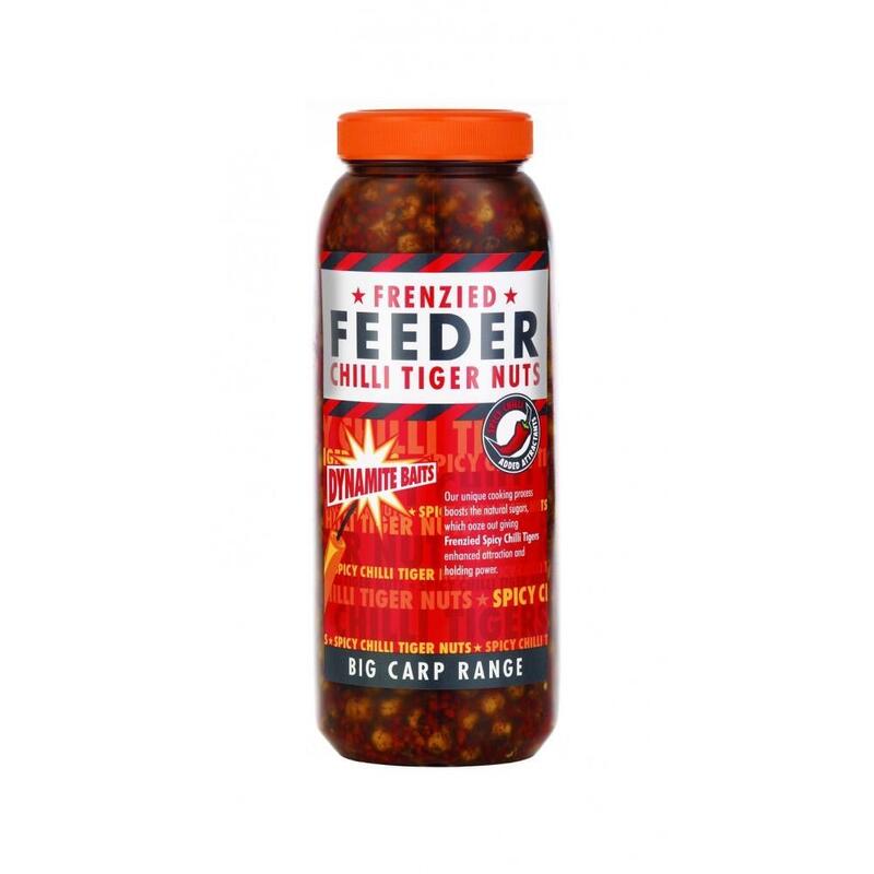 Semillas Dynamite Baits Frenzied Feeder Chili Tiger Nuts 2.5L