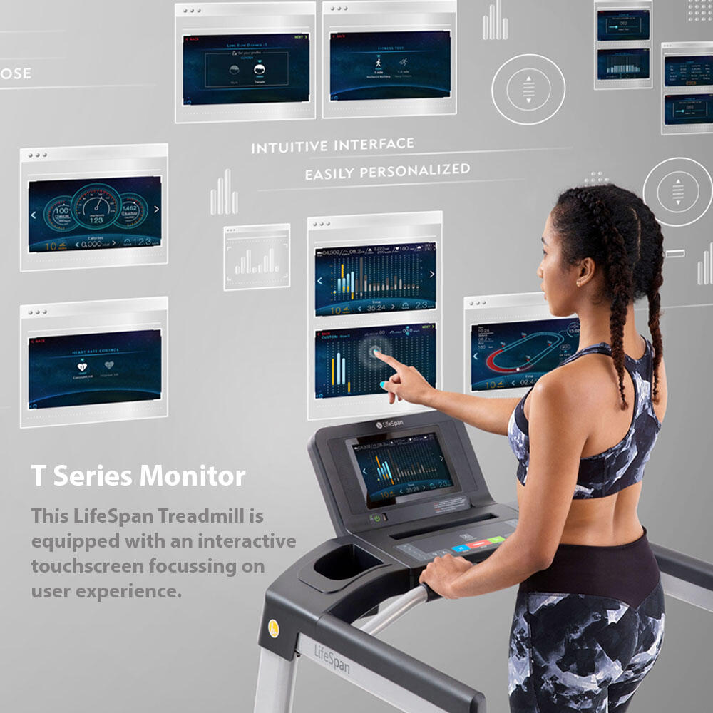 LifeSpan Fitness Light-Commercial Treadmill TR5500iM 2/7