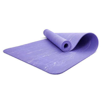 Tapis de yoga Reebok Camo, 5 mm, rouge/marron
