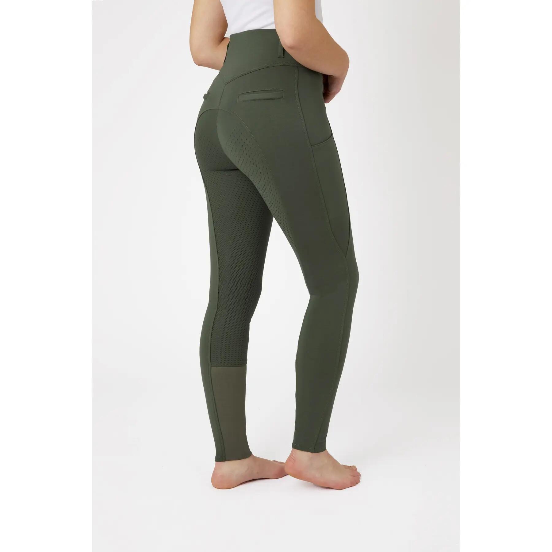 Pantaloni da equitazione full grip da donna Horze Mira 3/7
