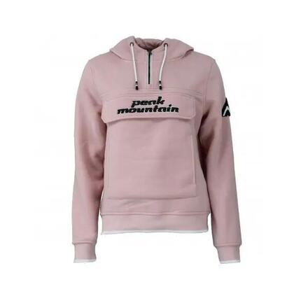 Sweatshirt à capuche molleton femme Peak Mountain Aflow