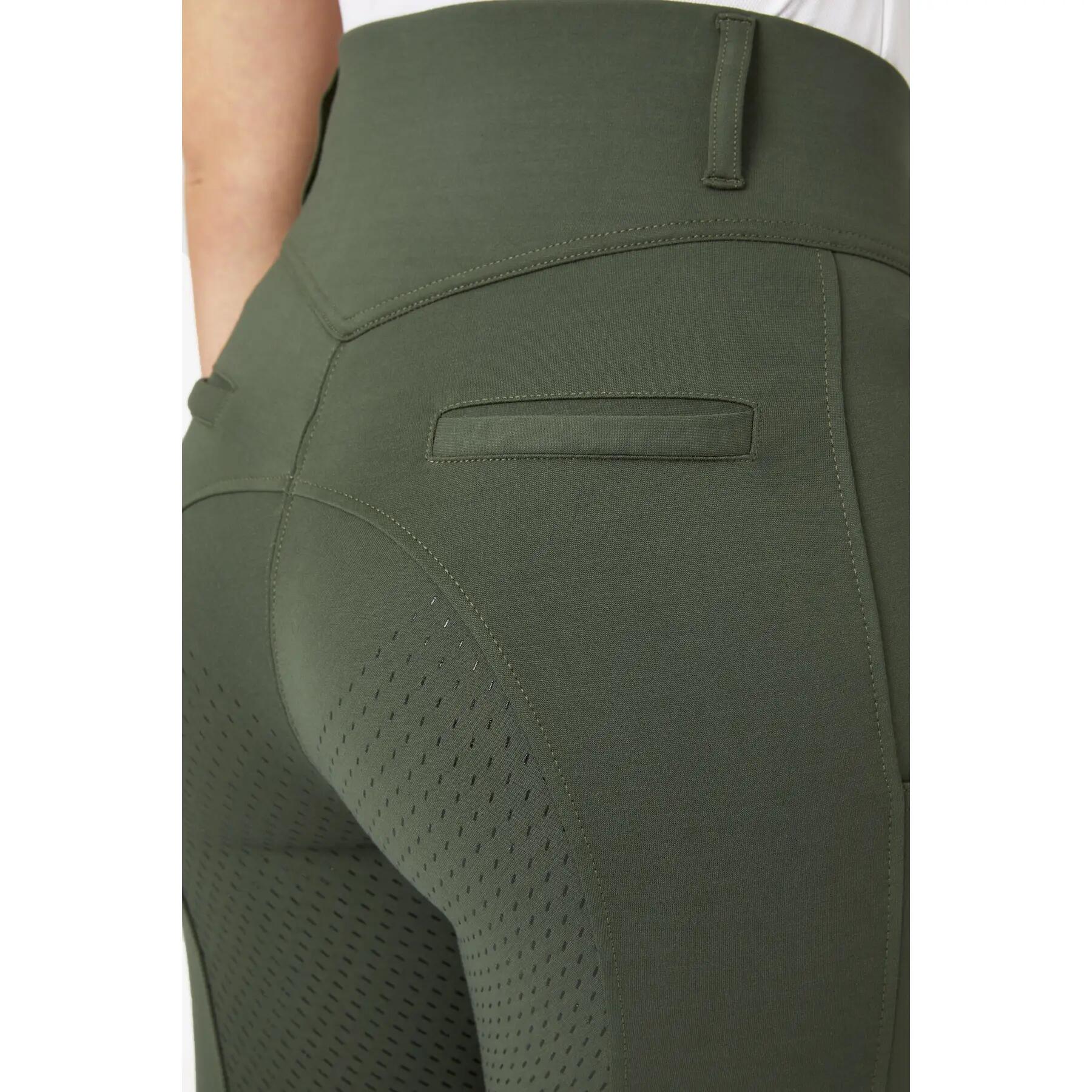 Pantaloni da equitazione full grip da donna Horze Mira 6/7