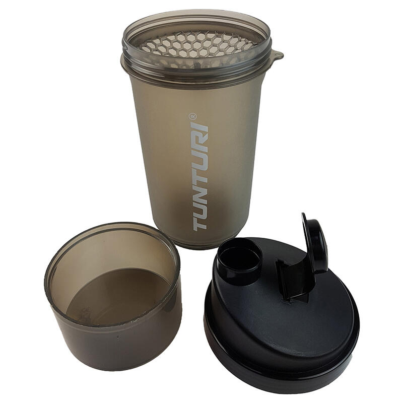 Tunturi Protein Shaker - Shaker mit Sieb und Aufbewahrung - 600ml