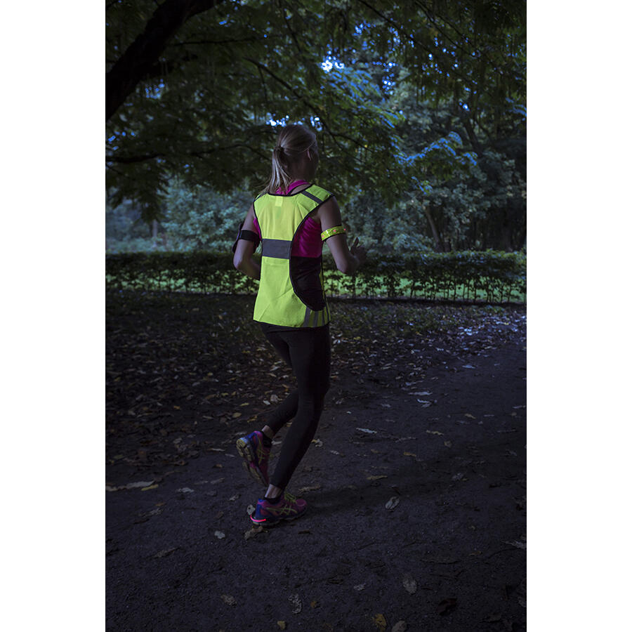 Tunturi LED Jogging Sicherheitsarmband Gelb 3/7