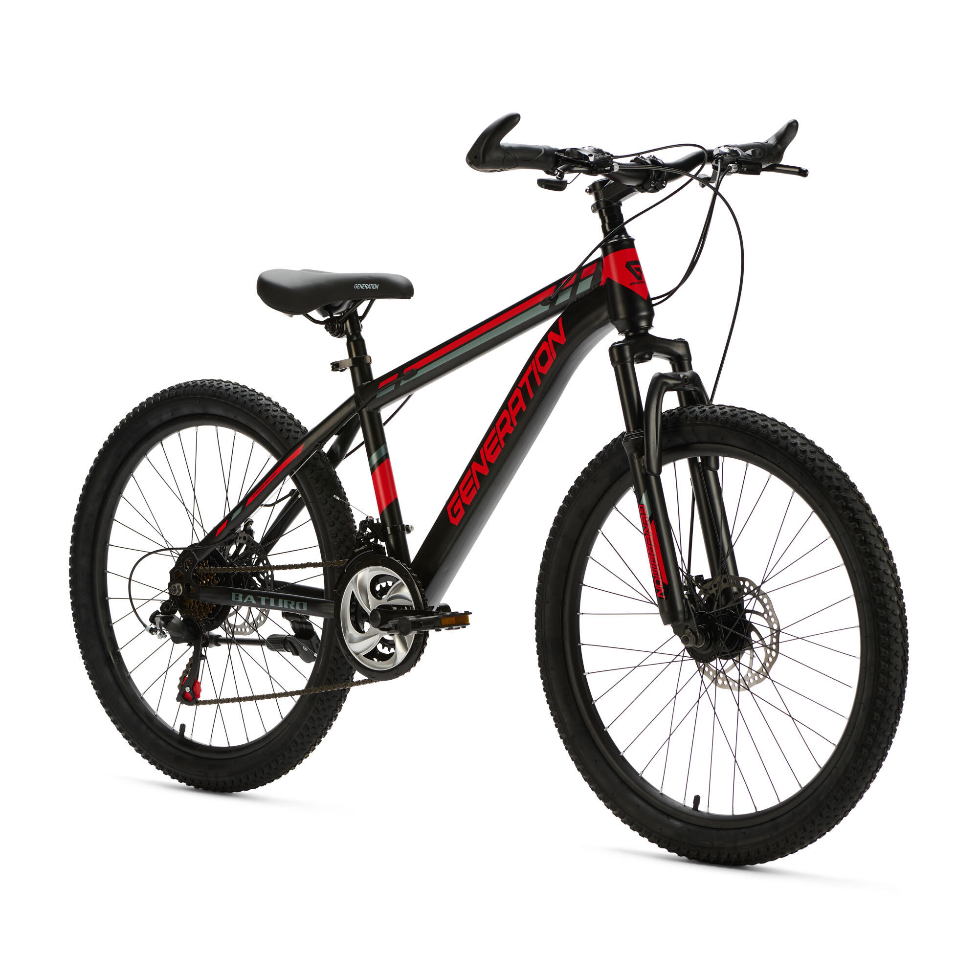 Generation Baturo VTT 24 pouces - Rouge 2/5