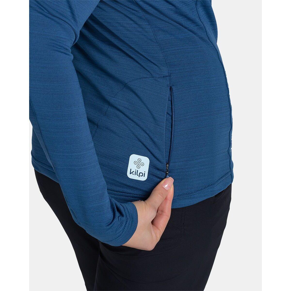Sudadera polar MONTALE-W mujer KILPI Azul oscuro 3/4