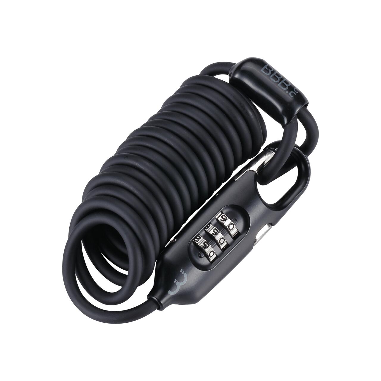 Cabo de segurança espiralado BBB Cycling Coilsafe 3/3