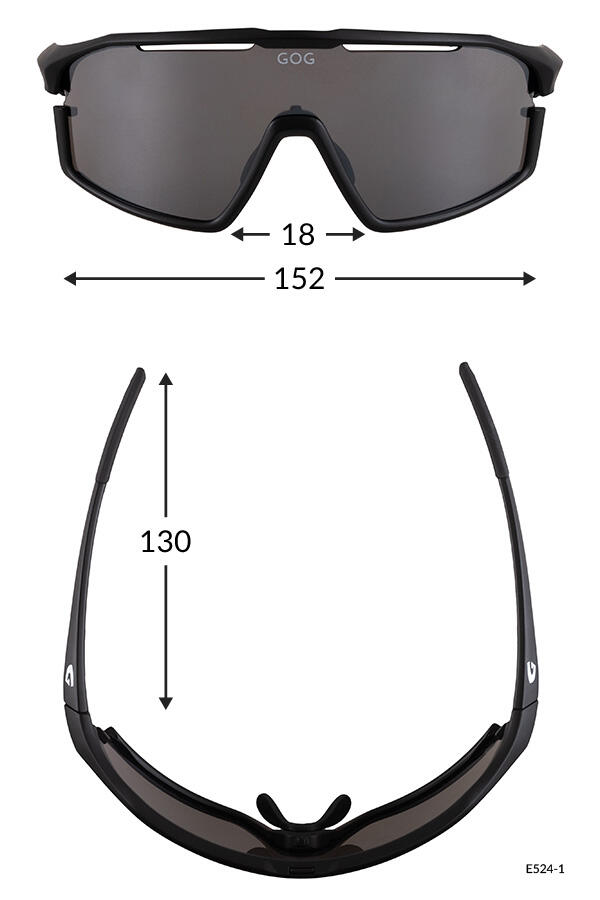Okulary przeciwsłoneczne GOG Magni - matt pink/reflex lavender 6/7