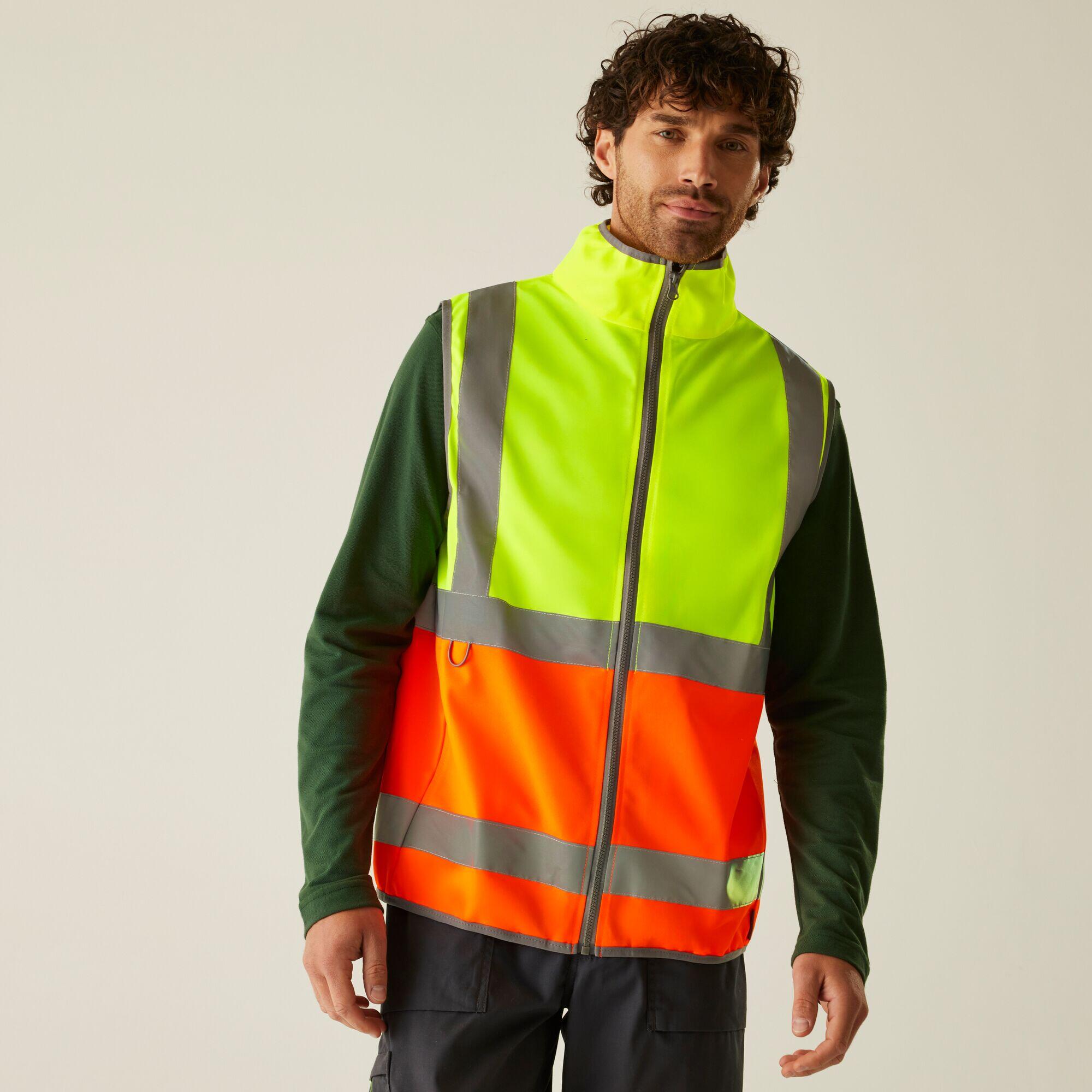 Kamizelka z pełnym zamkiem Regatta Hi-Vis Pro