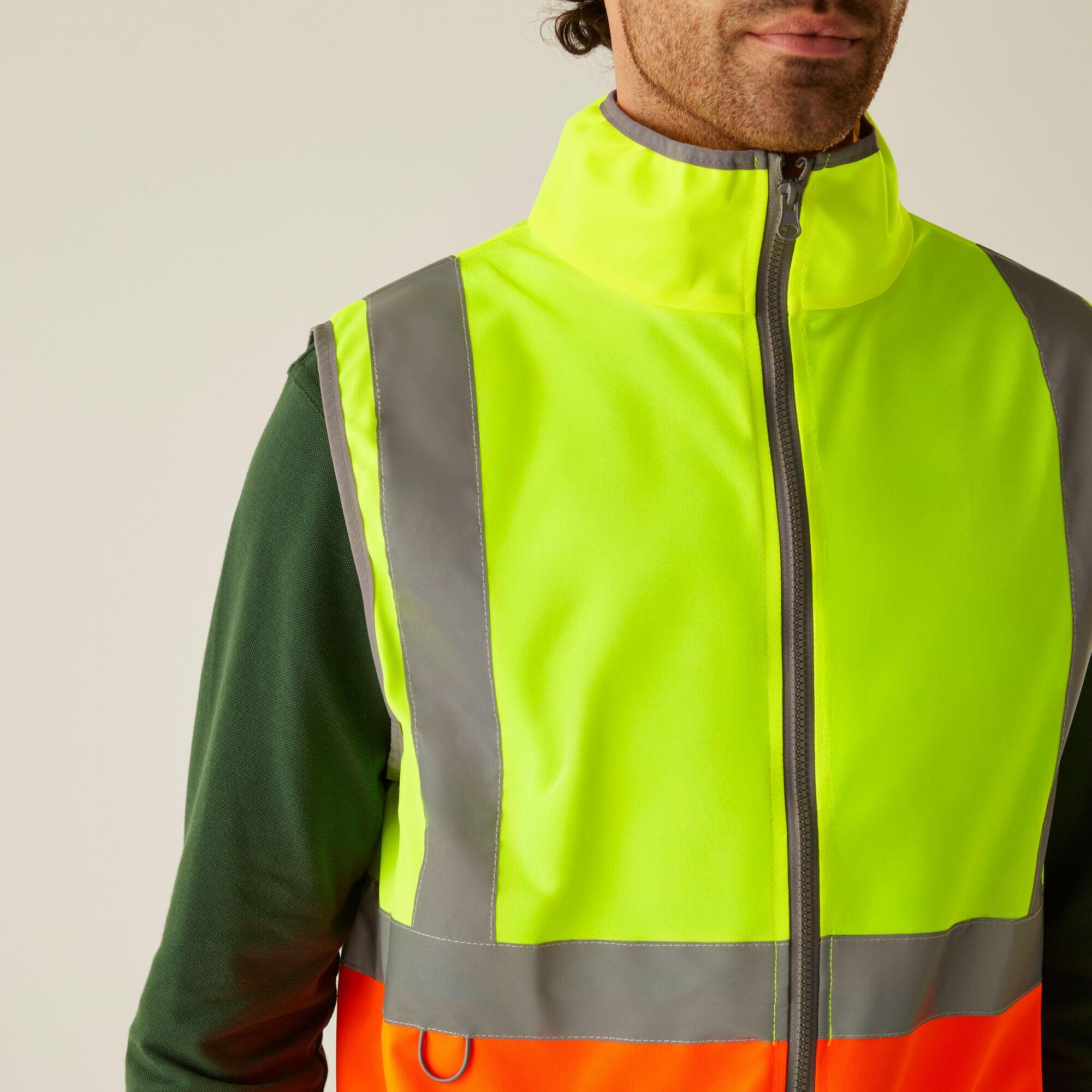 Gilet full zip Regatta Hi-Vis Pro 4/4